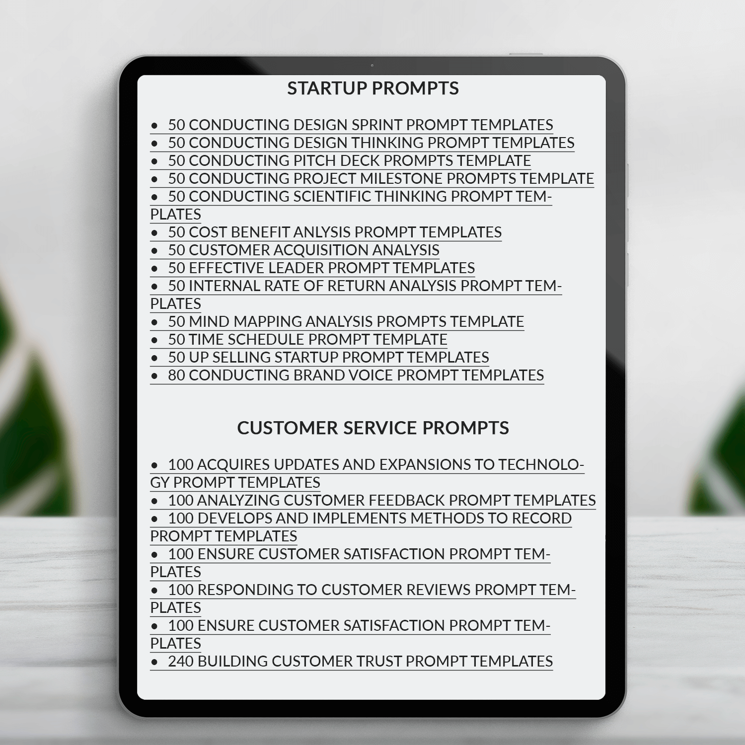 Chat GPT Prompts ''Boost Your Business'' Updated Bundle Pack 2025